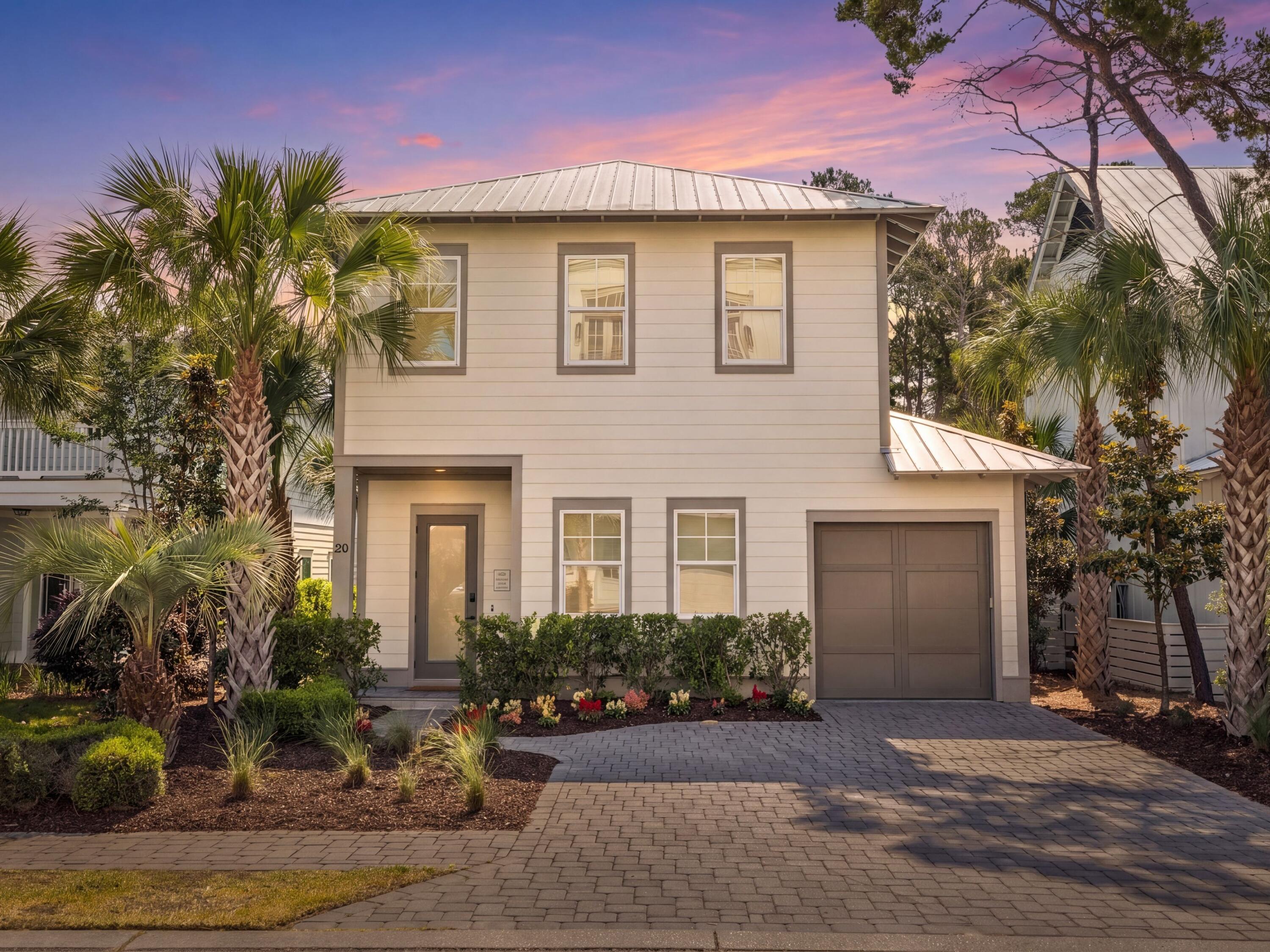 80 Grande Pointe Drive Inlet Beach, FL 32461 - Photo 1 of 68 a front view of a house with yard