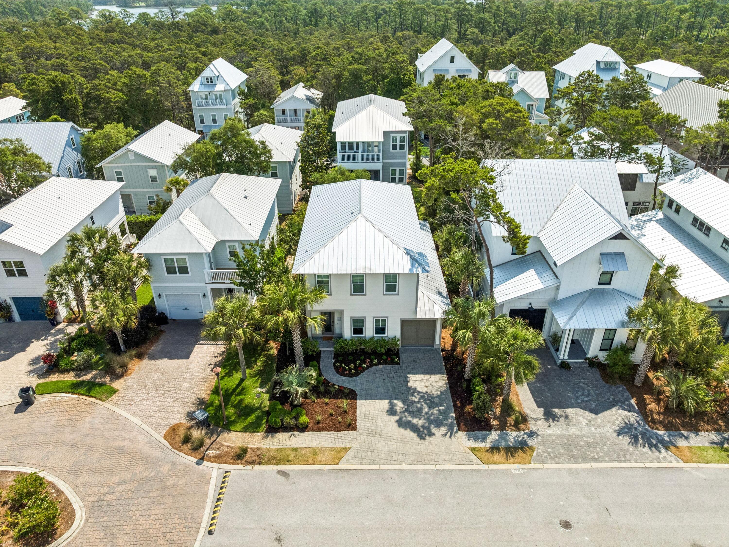 80 Grande Pointe Drive Inlet Beach, FL 32461 - Photo 5 of 68 an aerial view of multiple houses