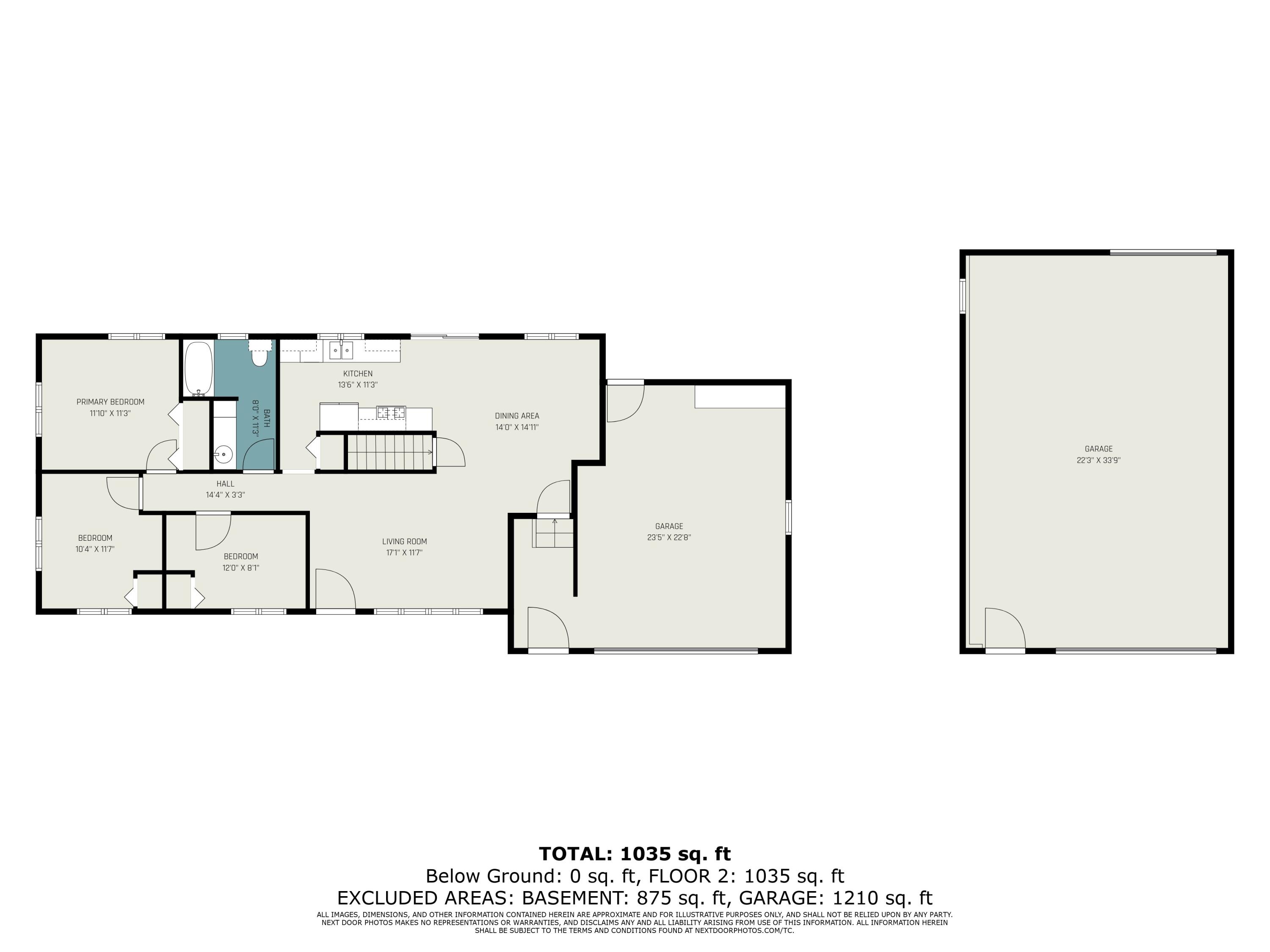 1326 Yoder Road Manistee, MI 49660 - Photo 30 of 30 Floor Plan