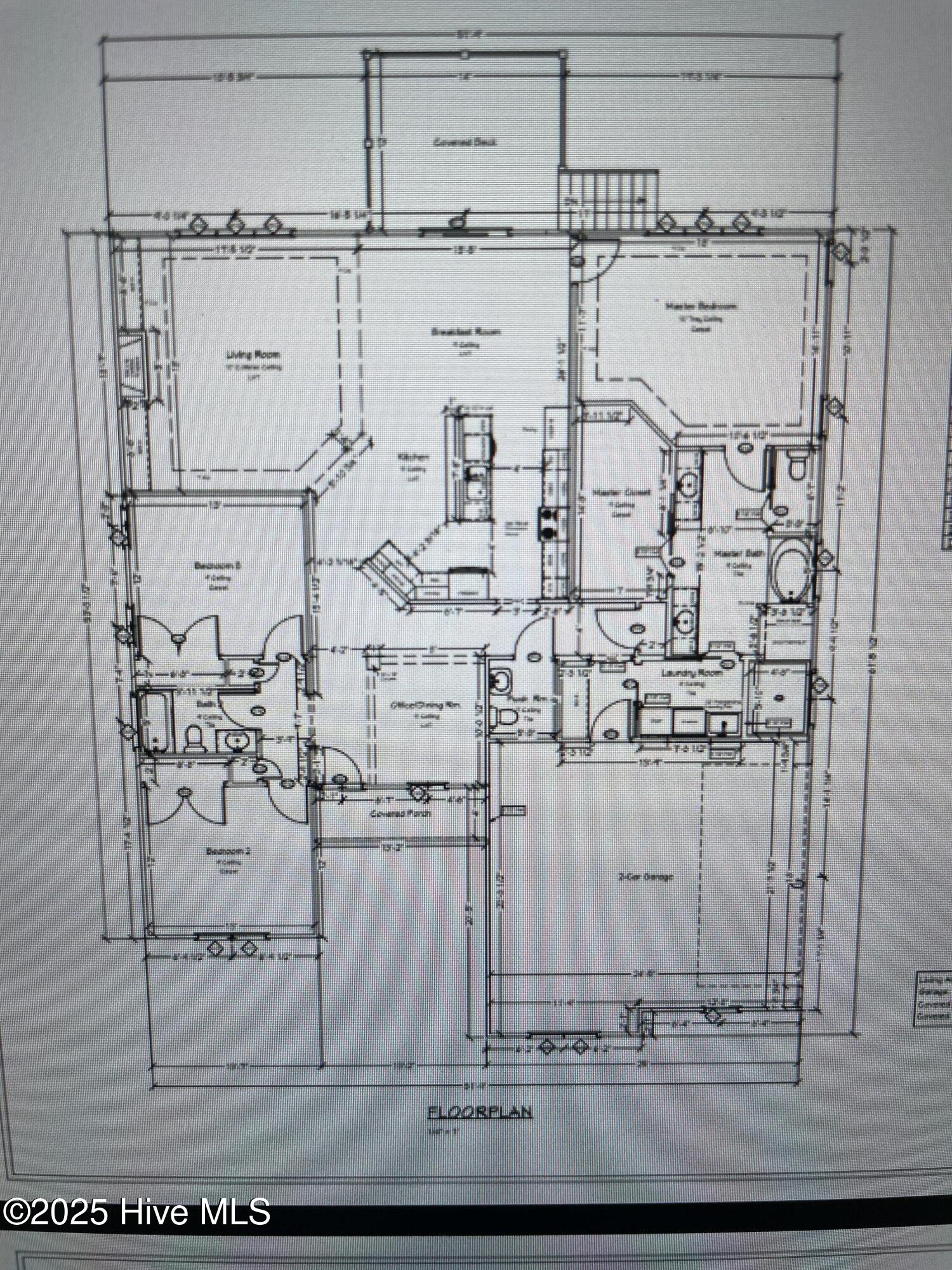 107 Devonshire Avenue West West End, NC 27376 - Photo 49 of 49 Floor Plan 2298 SF