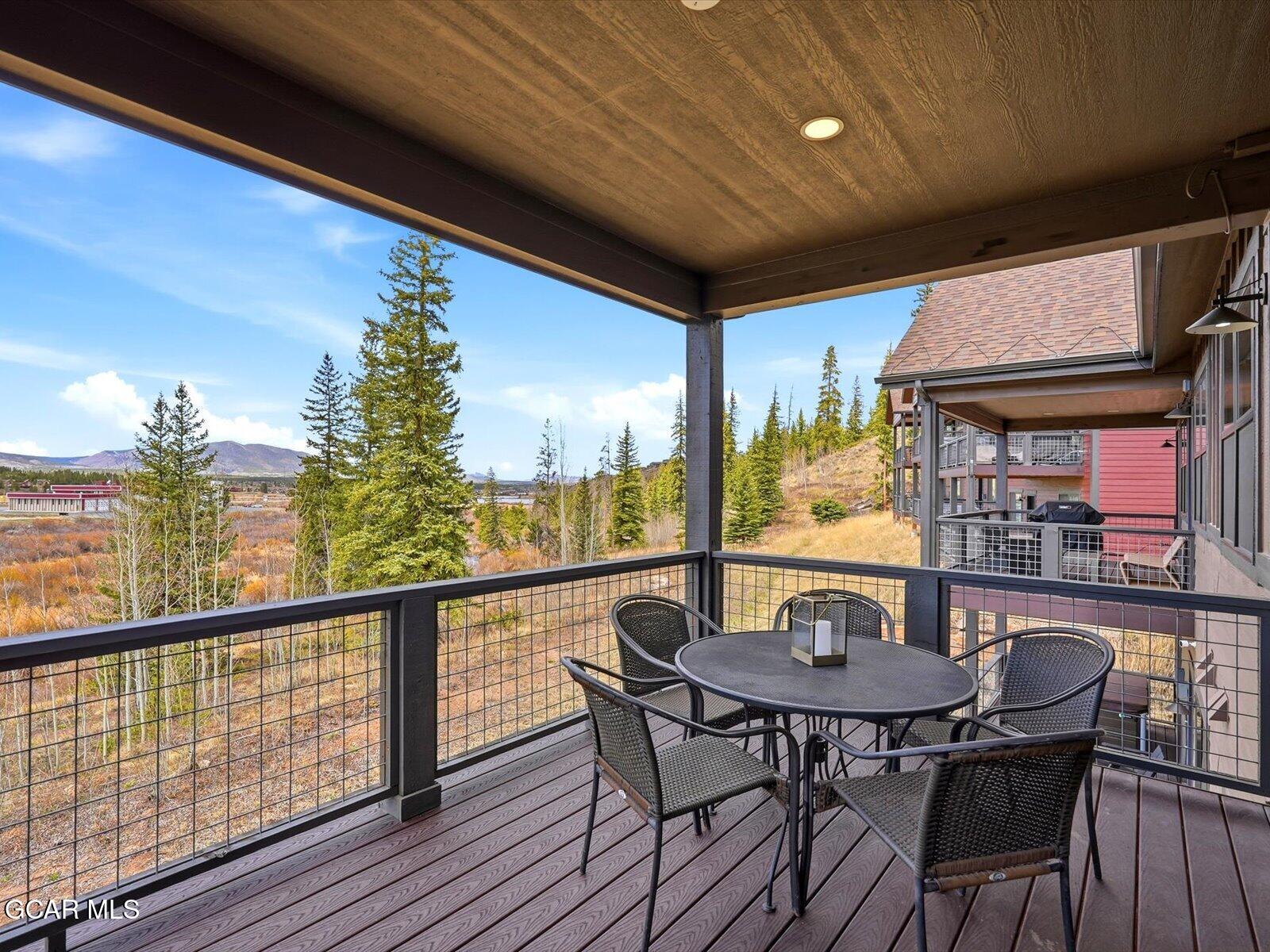95 River Run Circle Fraser, CO 80442 - Photo 32 of 66 a view of a dining room with furniture window and outside view