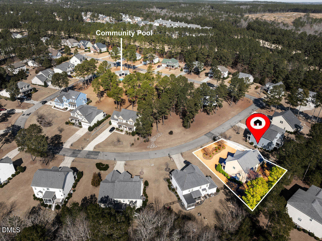 170 Valley Pines Circle Spring Lake, NC 28390 - Photo 52 of 55 an aerial view of residential houses with outdoor space
