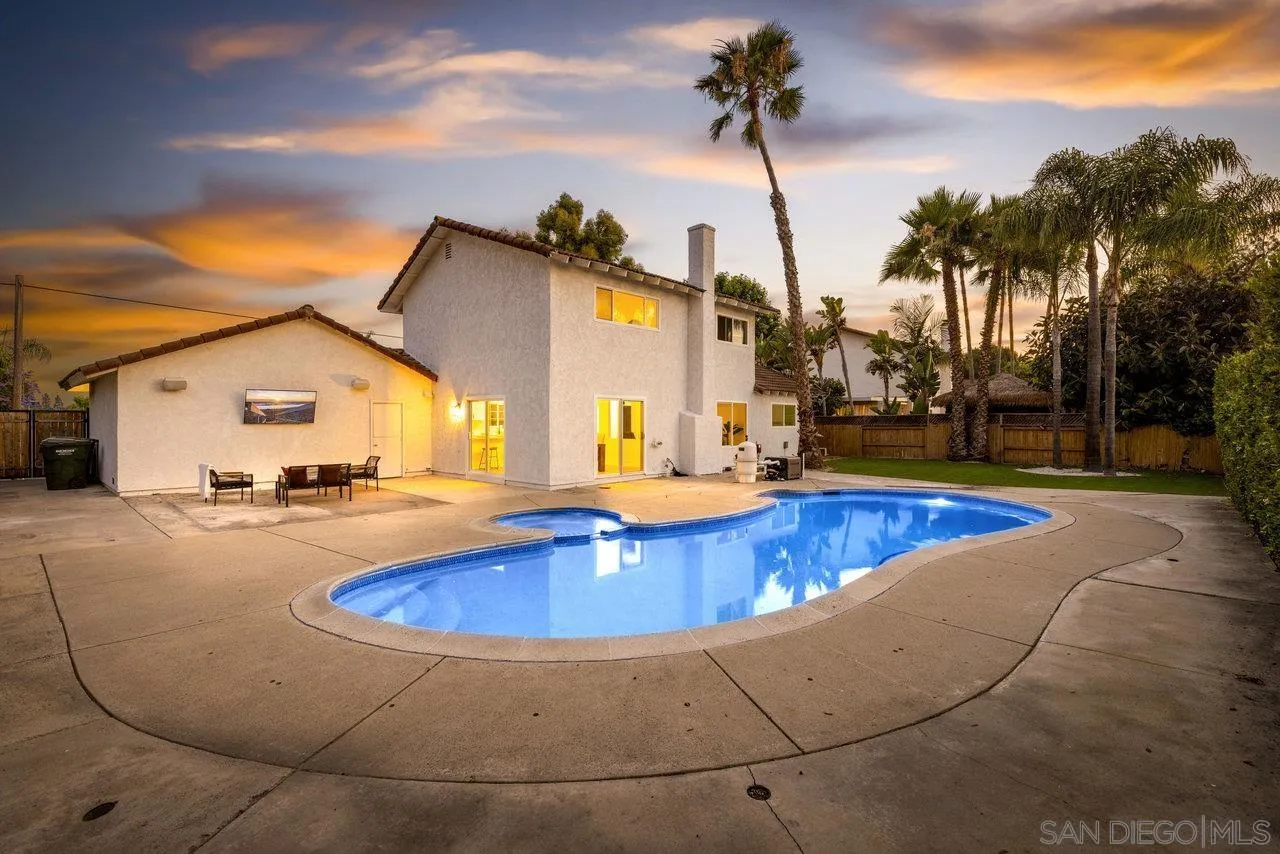 1066 Fulton Road San Marcos, CA 92069 - Photo 29 of 36 a view of a house with swimming pool