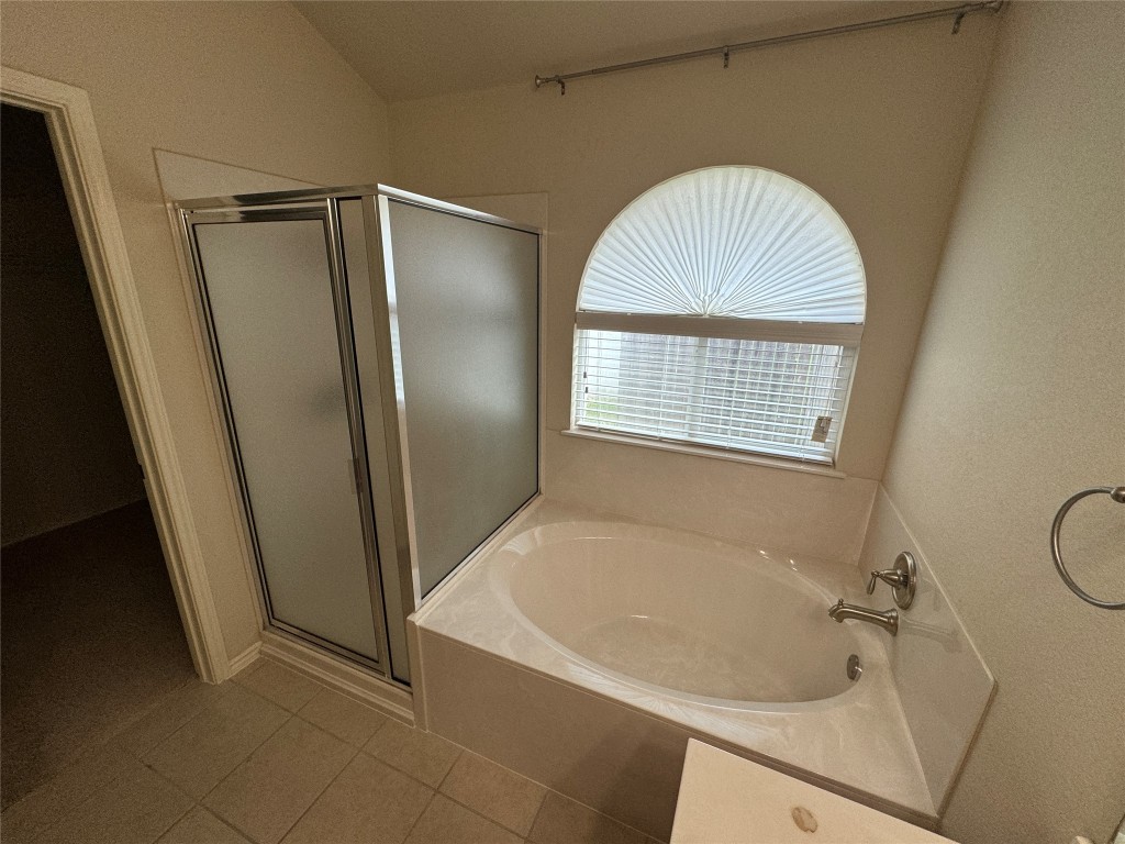 2209 Christoff Loop Austin, TX 78748 - Photo 19 of 25 a bathroom with a tub a sink and a window