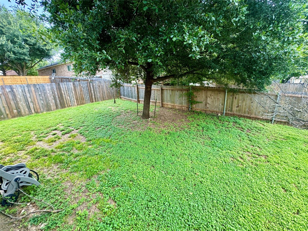 2209 Christoff Loop Austin, TX 78748 - Photo 22 of 25 a view of a backyard with a trees