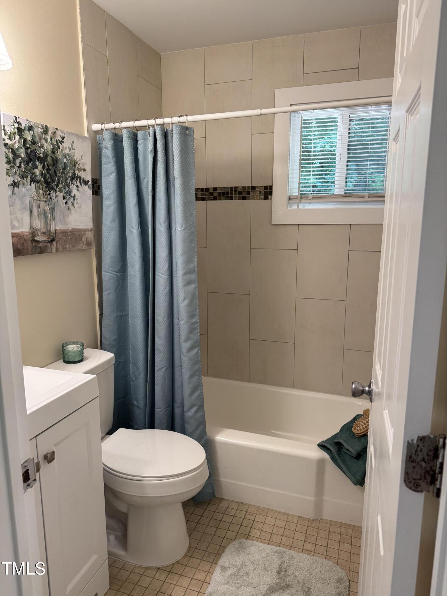 101 Newell Street Durham, NC 27705 - Photo 23 of 29 a bathroom with a toilet a sink and bathtub