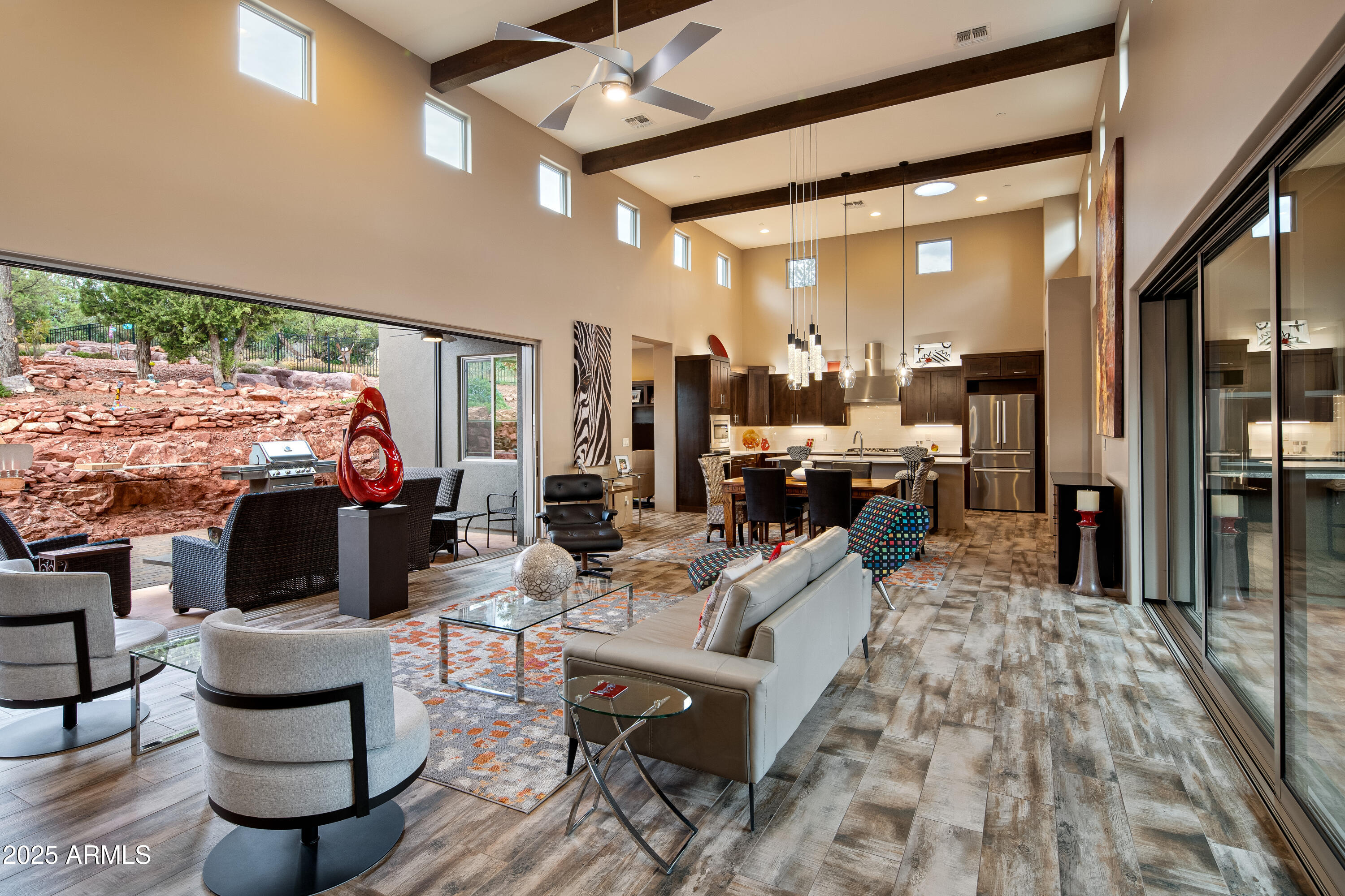 80 Rimstone Circle Sedona, AZ 86336 - Photo 10 of 40 2 POCKET DOORS 2 OUTDOOR LIVING SPACES