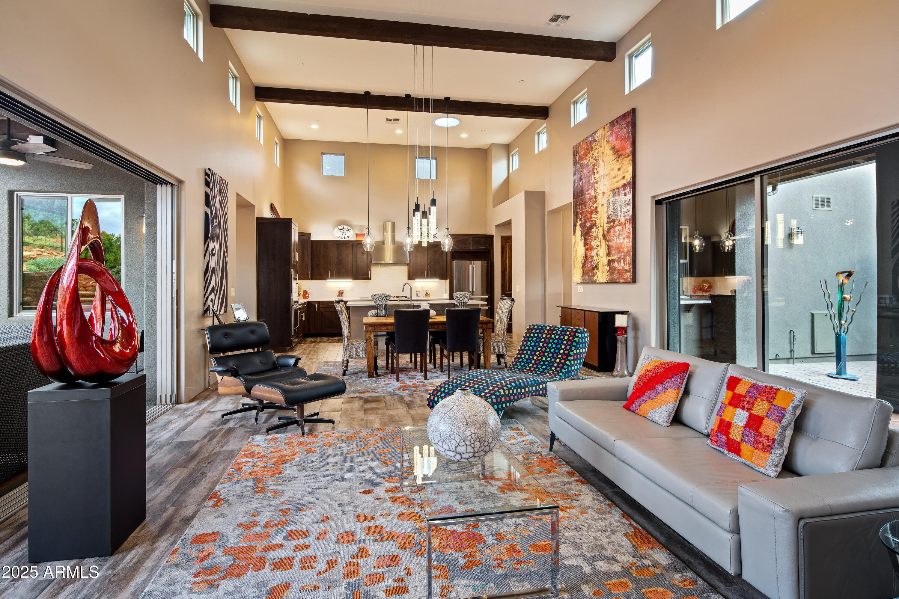 80 Rimstone Circle Sedona, AZ 86336 - Photo 13 of 40 GREAT ROOM, DINING, KITCHEN