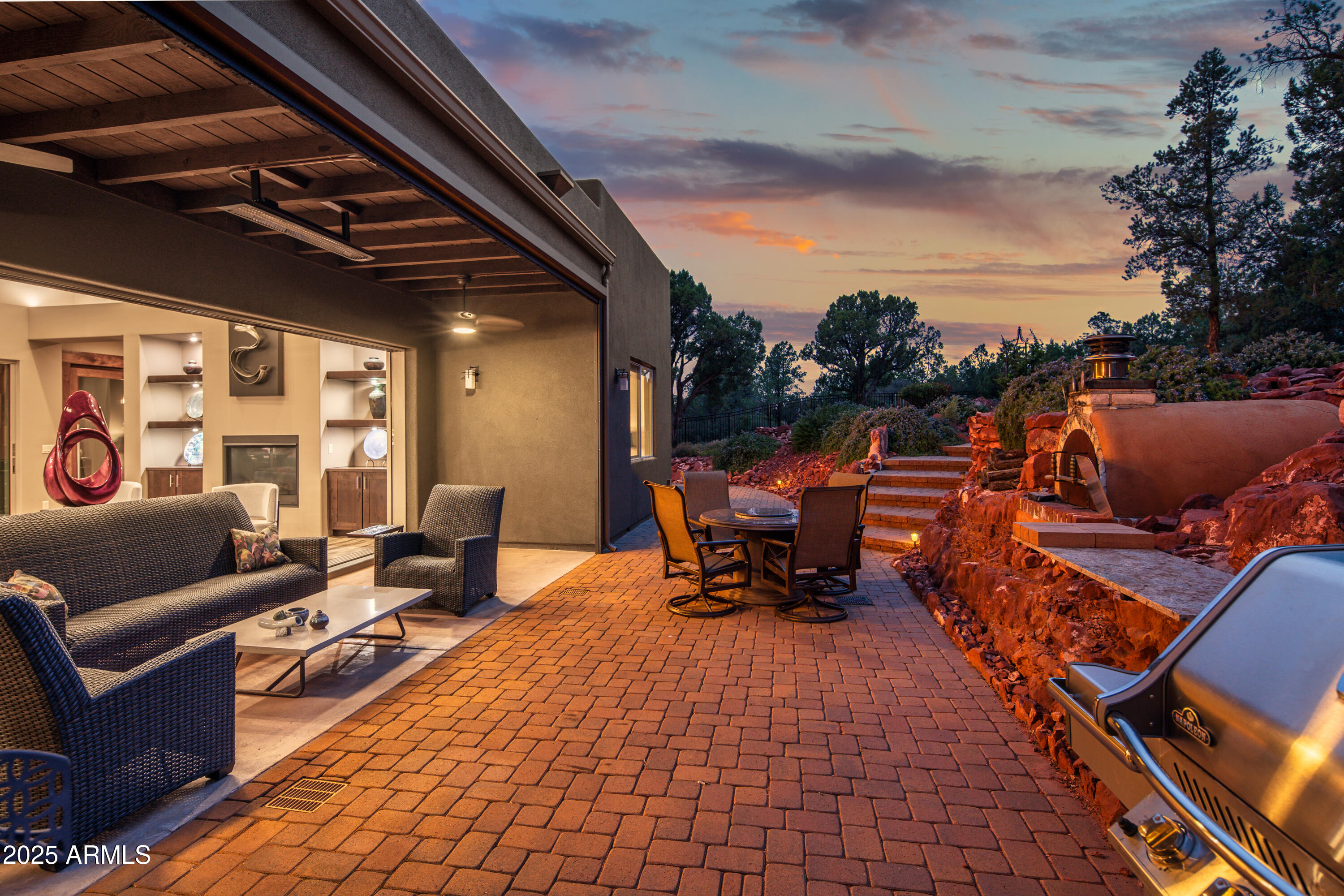 80 Rimstone Circle Sedona, AZ 86336 - Photo 3 of 40 ENTERTAINING PATIO