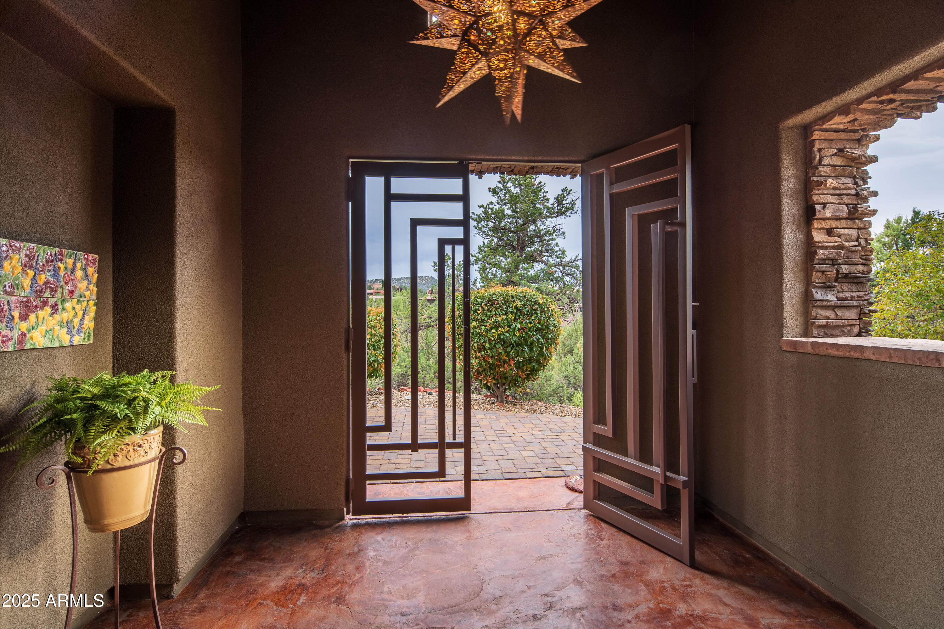 80 Rimstone Circle Sedona, AZ 86336 - Photo 6 of 40 COURTYARD WITH GATE