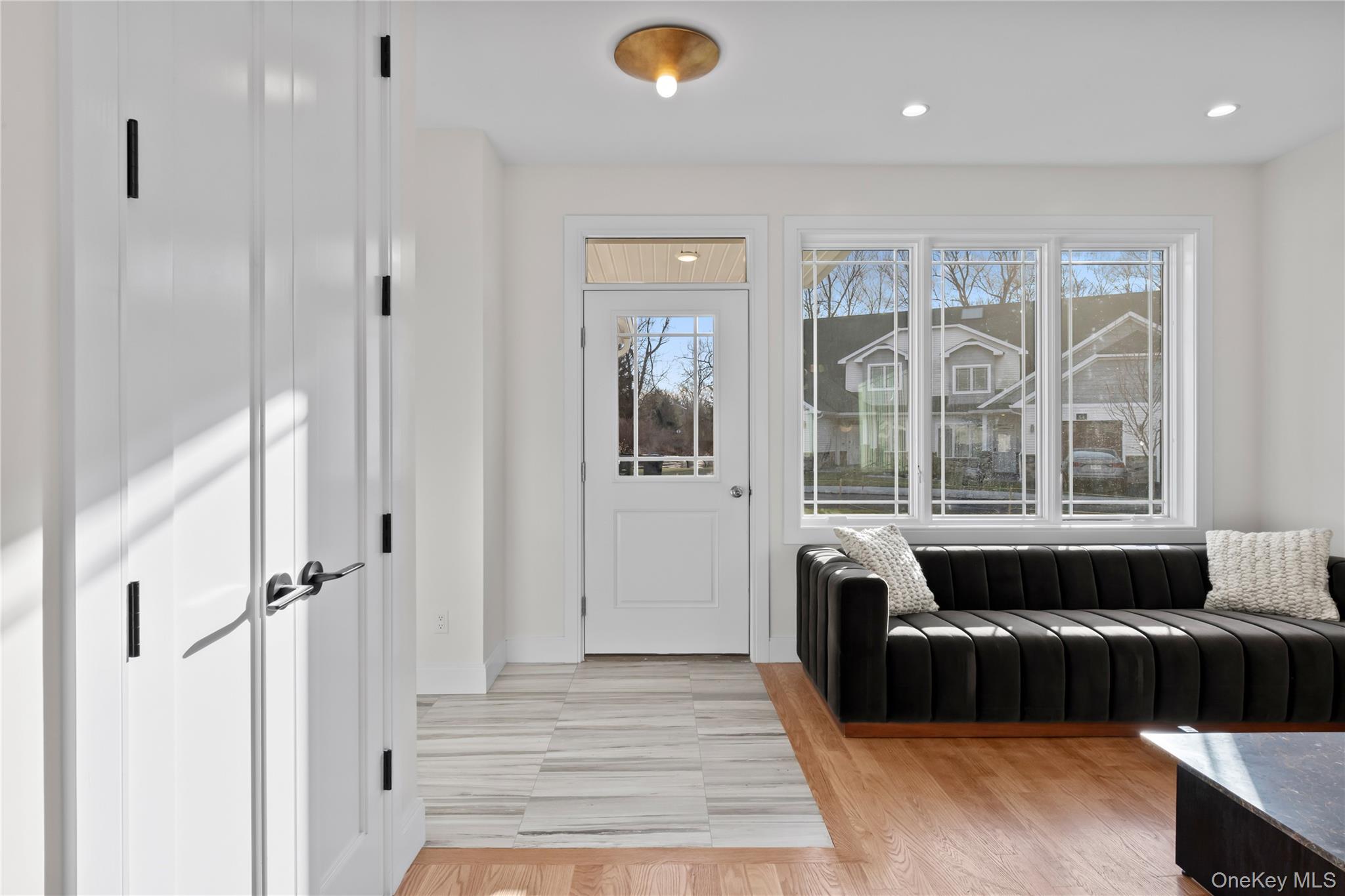 57 Dessau Circle Spring Valley, NY 10977 - Photo 9 of 48 Foyer entrance with light wood-style flooring and recessed lighting