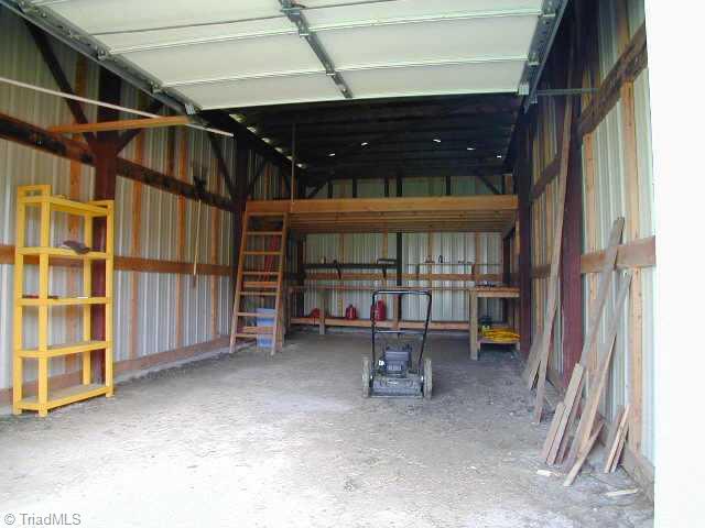 4556 Gumtree Road Winston-Salem, NC 27107 - Photo 9 of 9 Other. Interior of single car detached garage
