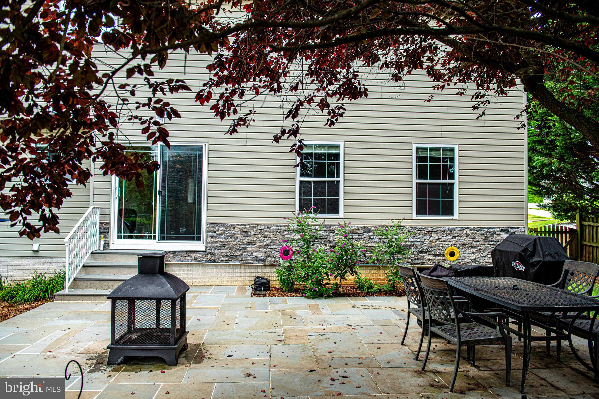 402 Weatherby Road Bel Air, MD 21015 - Photo 39 of 59 Natural blue stone patio added in 2024