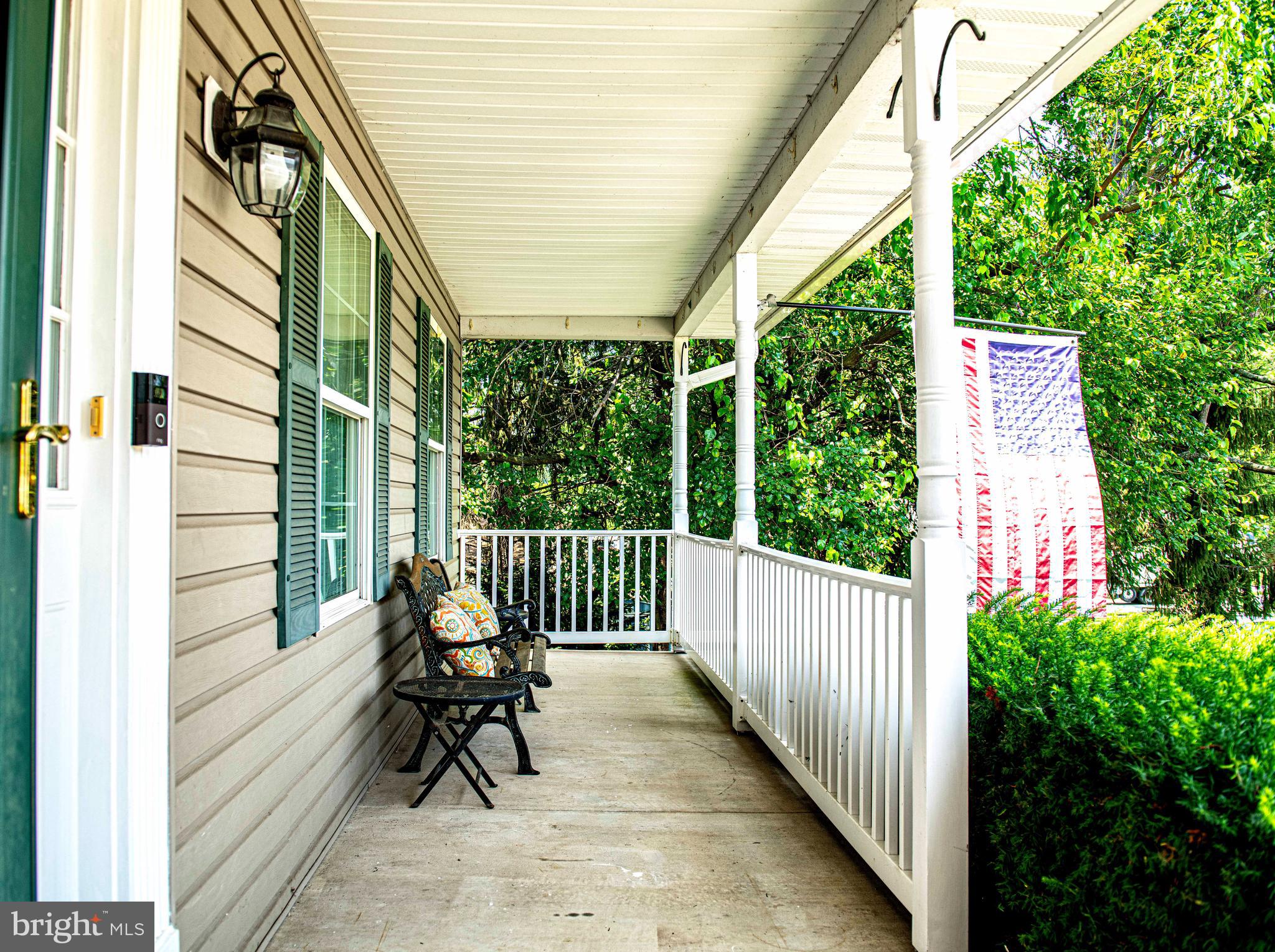 Enjoy your morning coffee on the front porch!