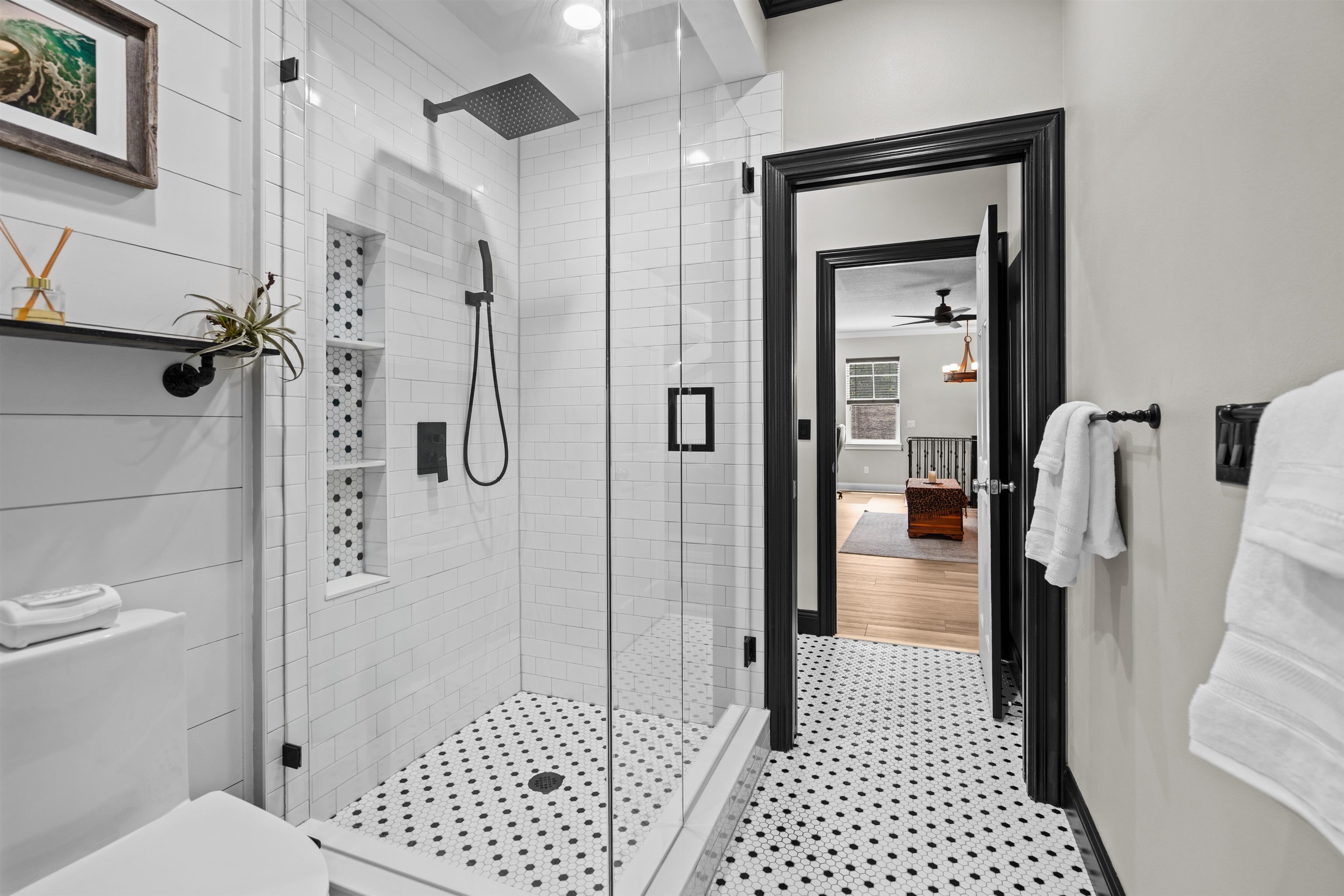 912 Sandy Beach Circle St. Augustine, FL 32080 - Photo 55 of 71 Ensuite bathroom featuring a stall shower and toilet