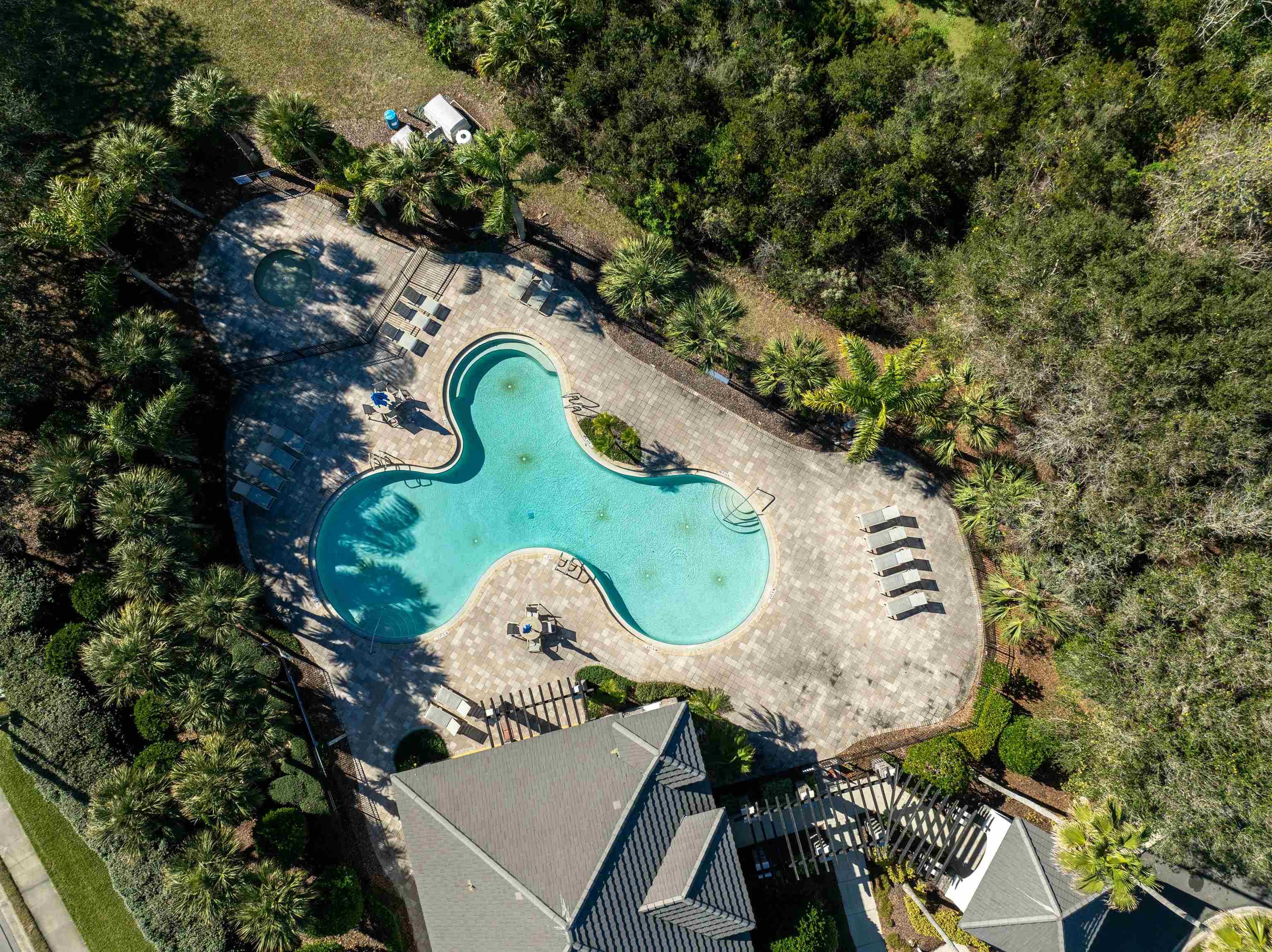 912 Sandy Beach Circle St. Augustine, FL 32080 - Photo 69 of 71 an aerial view of a house with outdoor space and sitting space