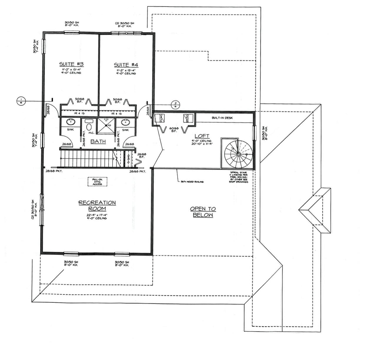 912 Sandy Beach Circle St. Augustine, FL 32080 - Photo 71 of 71 Second Floor Layout