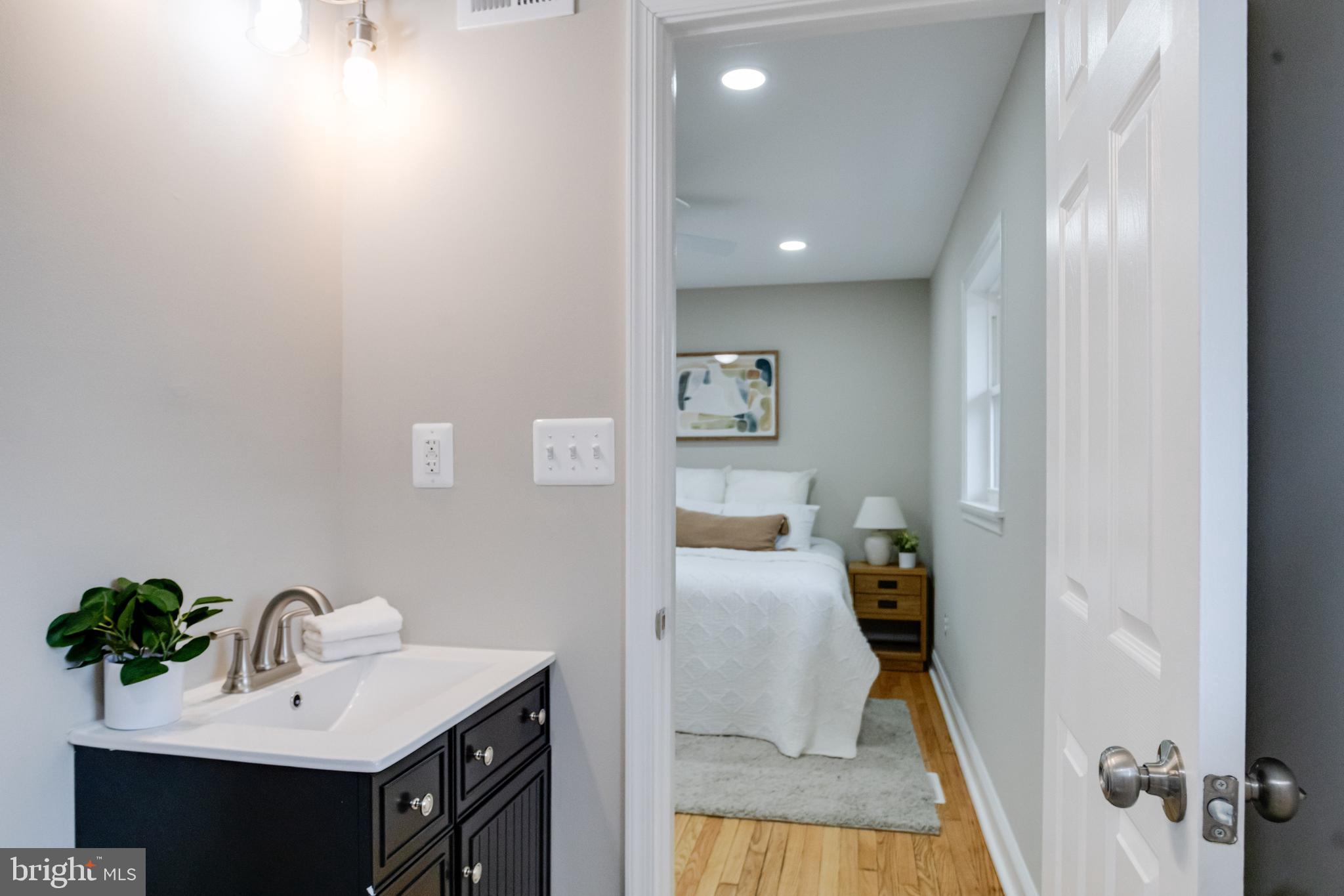 733 Reckord Road Fallston, MD 21047 - Photo 23 of 71 a bathroom with a sink and a mirror