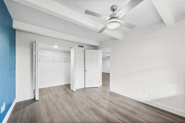 wooden floor in an empty room