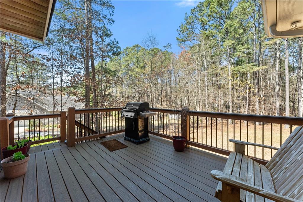 200 Morning Glory Ridge Canton, GA 30115 - Photo 33 of 88 a view of balcony with wooden floor