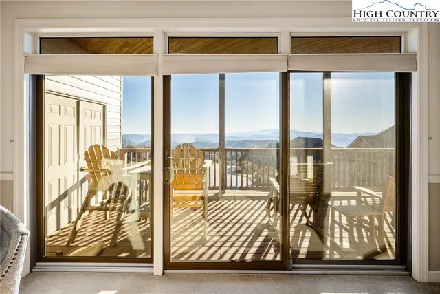 a view of front door