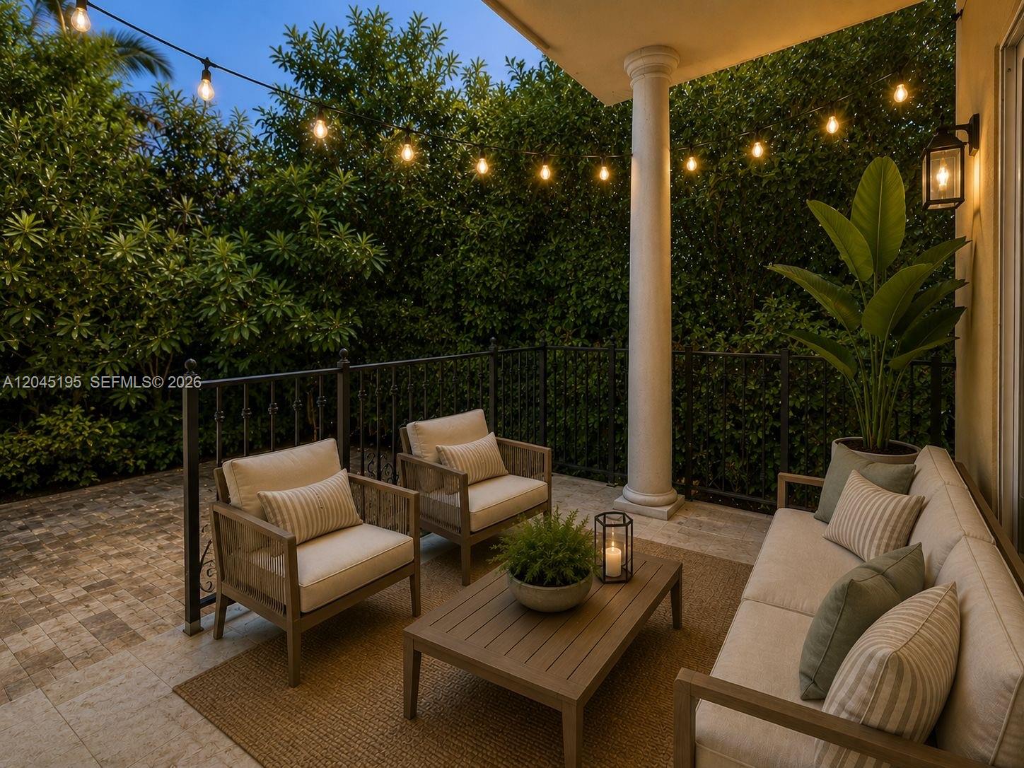 592 Fernwood Road, Unit B Key Biscayne, FL 33149 - Photo 35 of 36 Staged for your imagination!