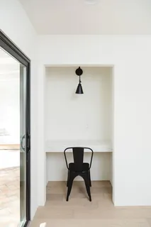 a view of a small garden