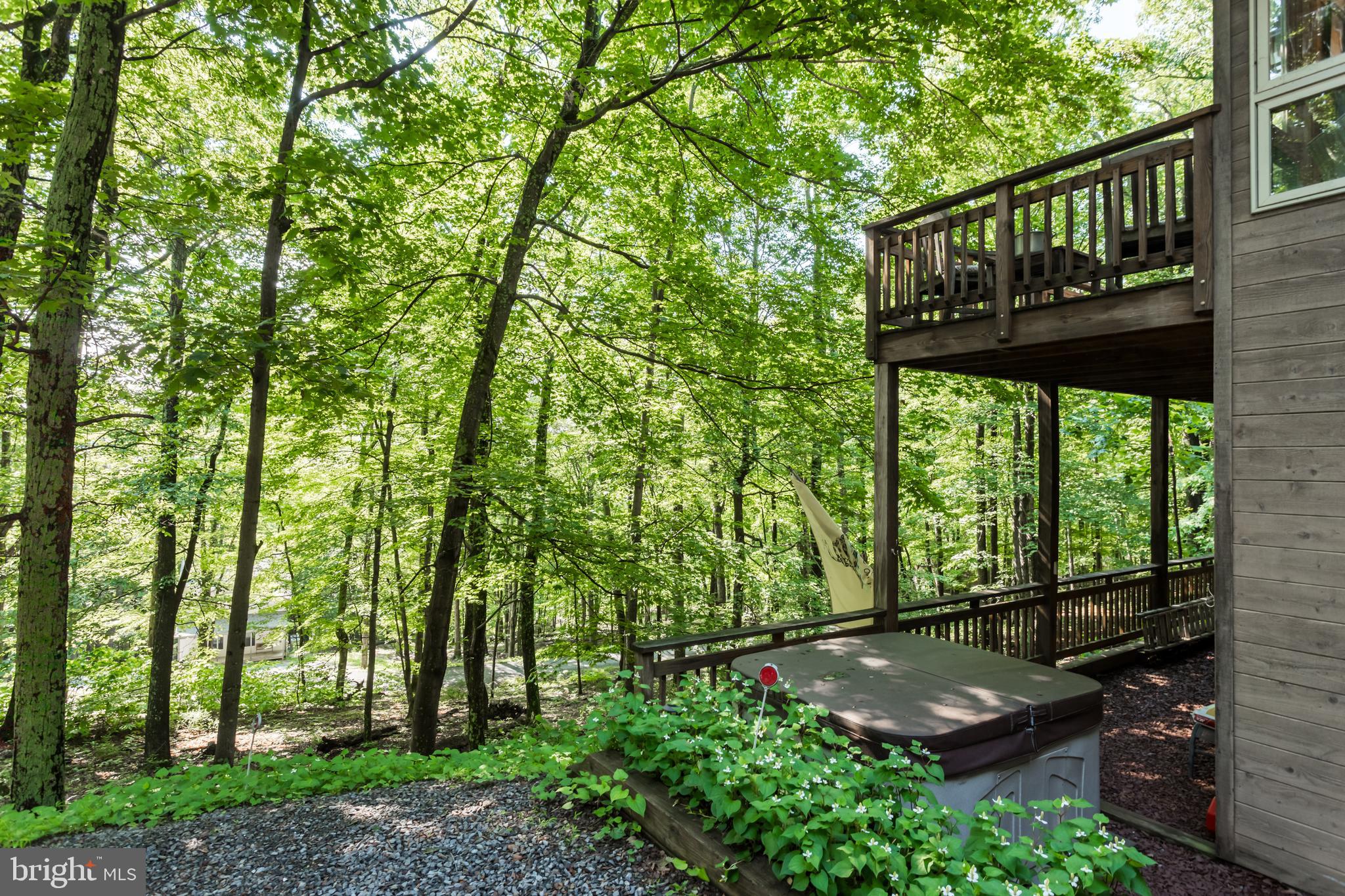 379 Wintergreen Way Berkeley Springs, WV 25411 - Photo 43 of 55 a view of a porch with a yard