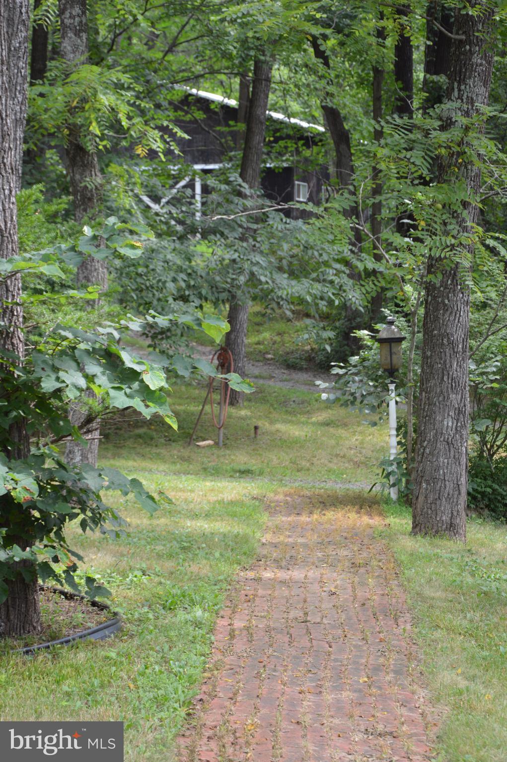 11420 Pleasant Vale Road Markham, VA 22643 - Photo 13 of 30 Walkway toward Guest Cottage