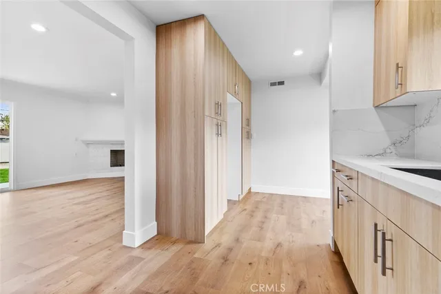wooden floor in an empty room