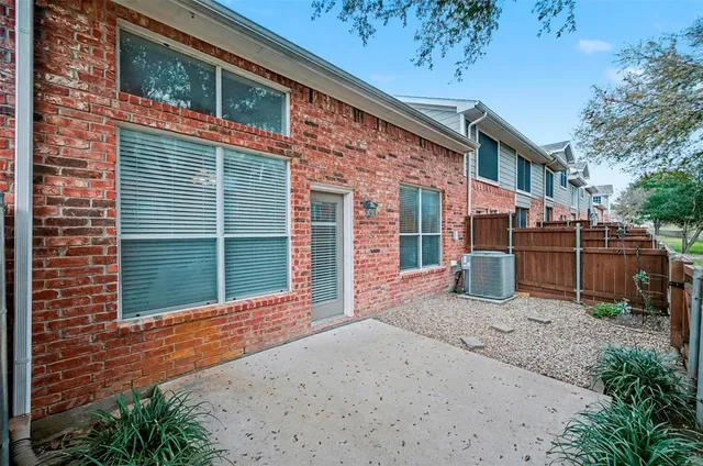 a view of a house with a patio