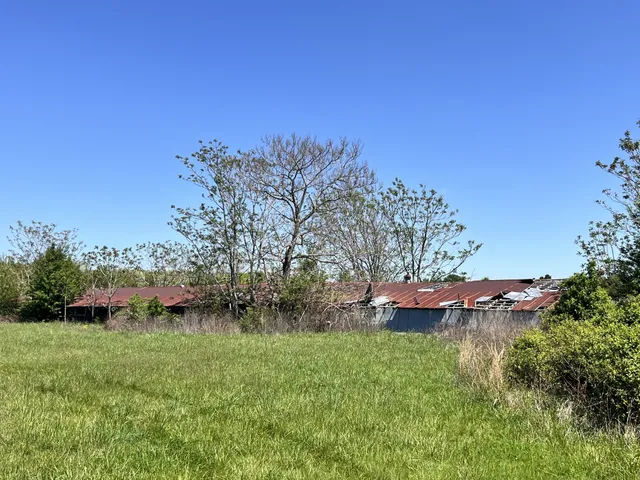 a view of a room with wooden walls