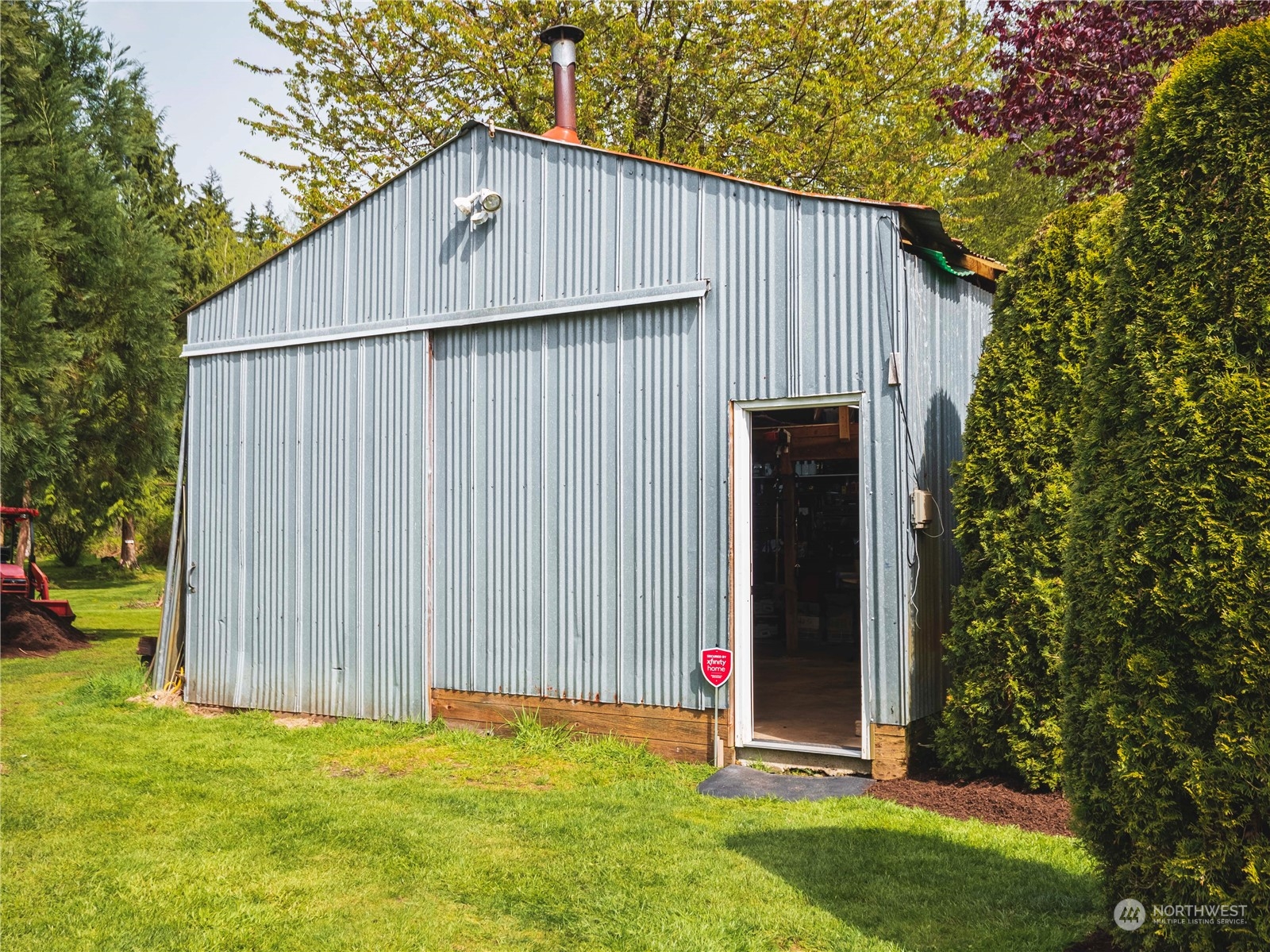 7801 Westlund Road Arlington, WA 98223 - Photo 34 of 39 a view of a backyard