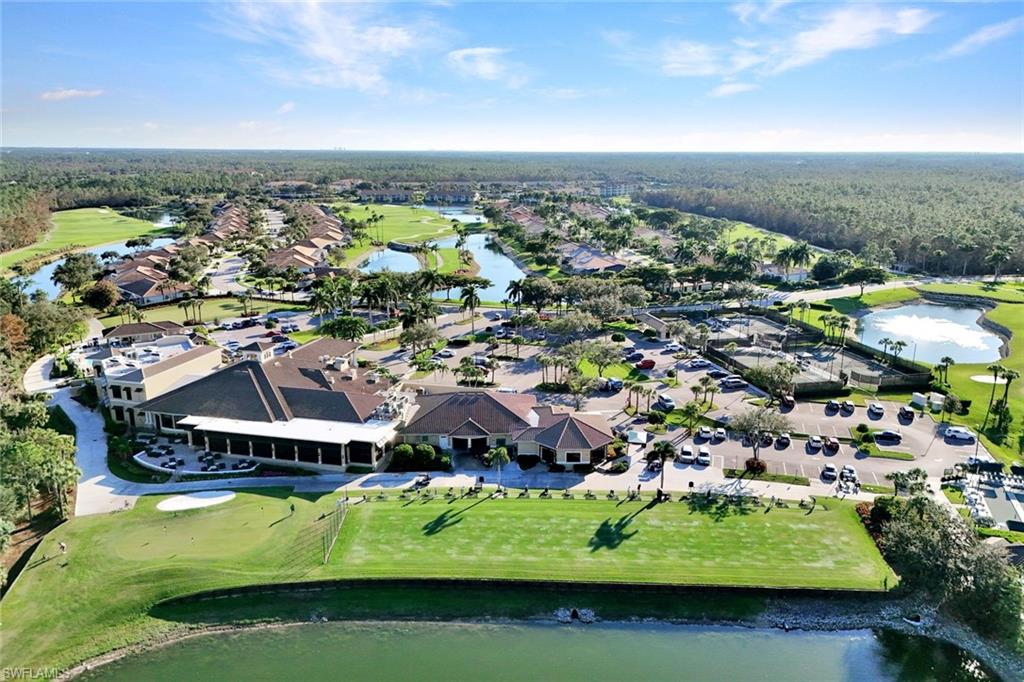 3715 Buttonwood Way, Unit 1722 Naples, FL 34112 - Photo 26 of 29 Aerial View of Clubhouse