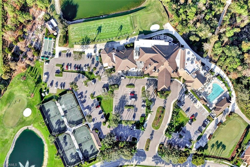 3715 Buttonwood Way, Unit 1722 Naples, FL 34112 - Photo 29 of 29 Aerial View of Club Amenities