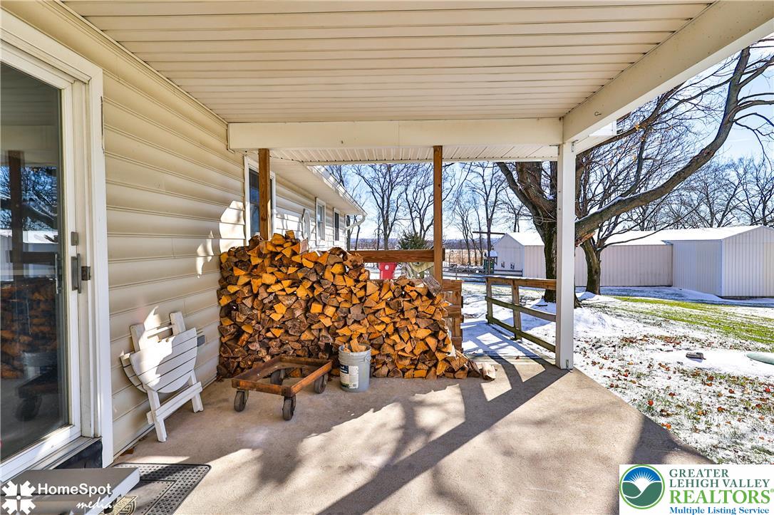 5500 Ayers Road Easton, PA 18040 - Photo 46 of 56 Apt - Patio and View of Pole Barn