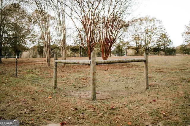 a street view covered with snow