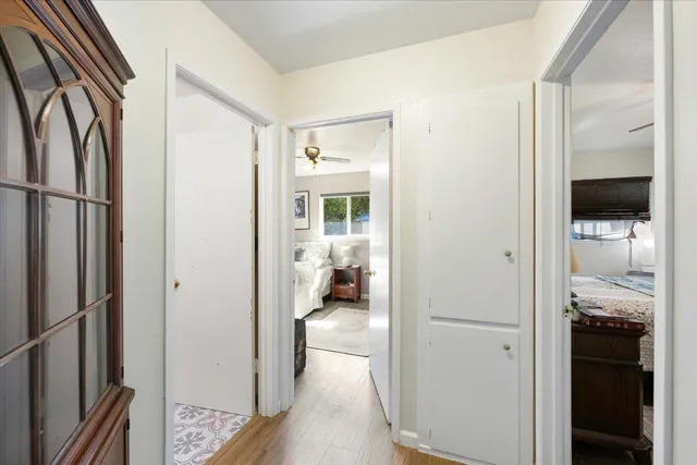 a view of a back yard of the house