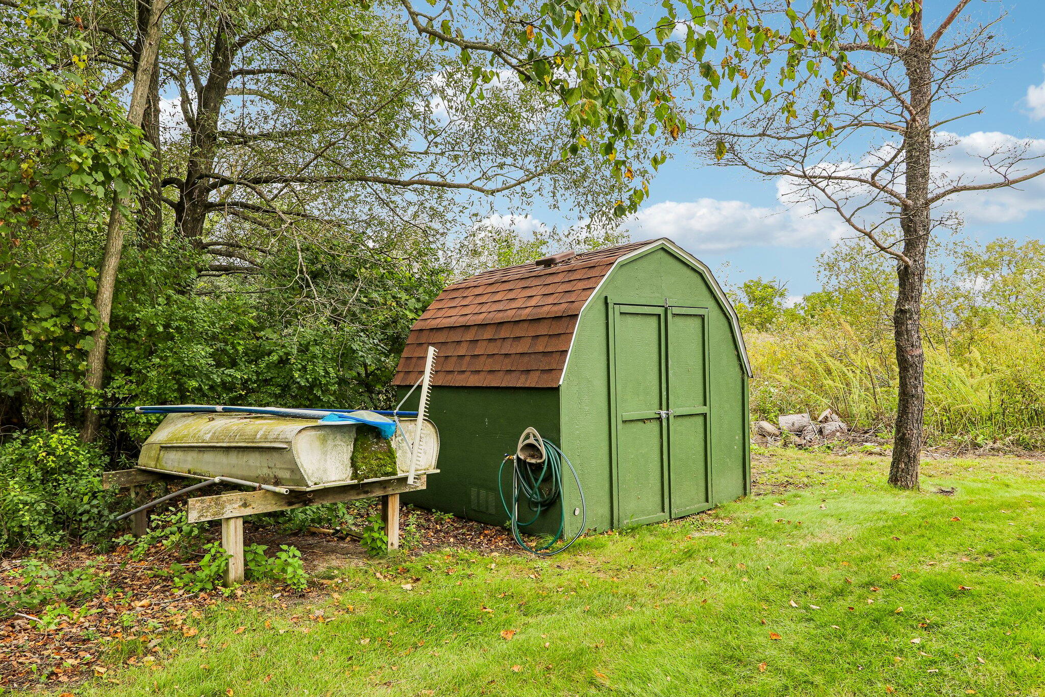 N4824 County Rd P Delavan, WI 53115 - Photo 4 of 49 Shed with pond equipment