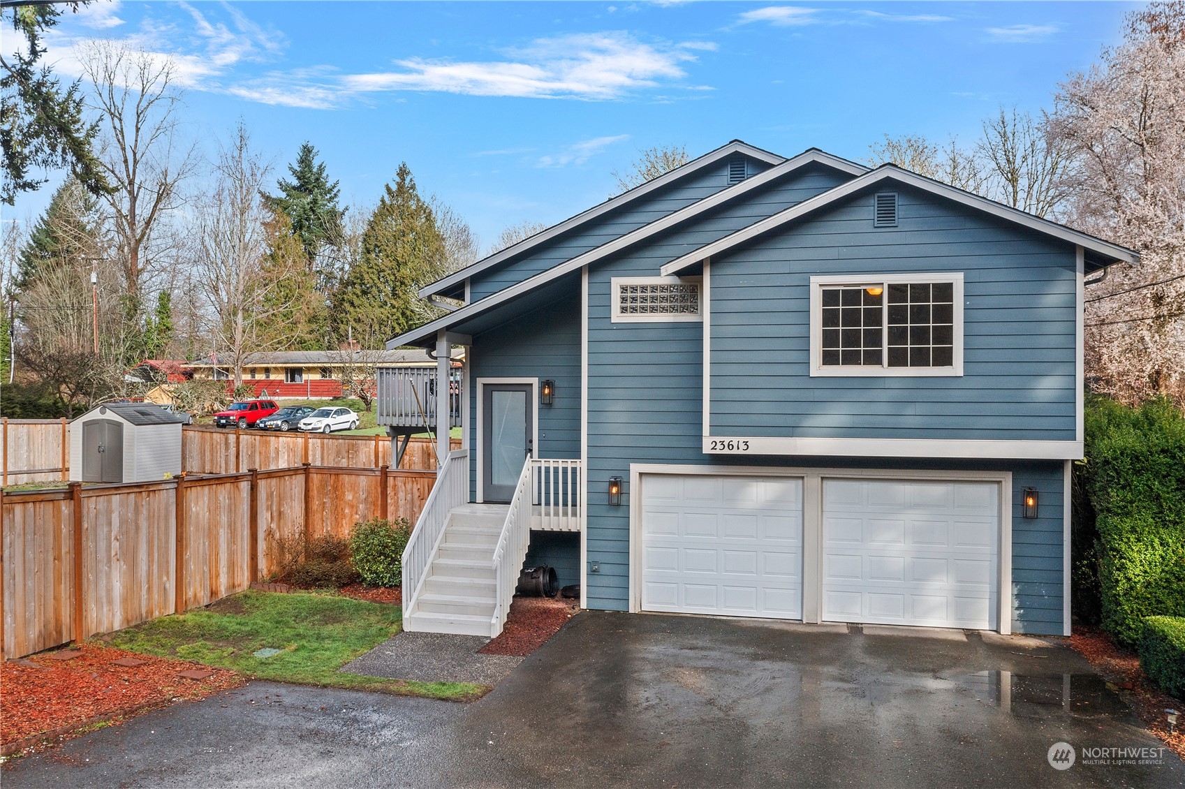 23613 23rd Avenue West Bothell, WA 98021 - Photo 1 of 36 a front view of house with wooden fence