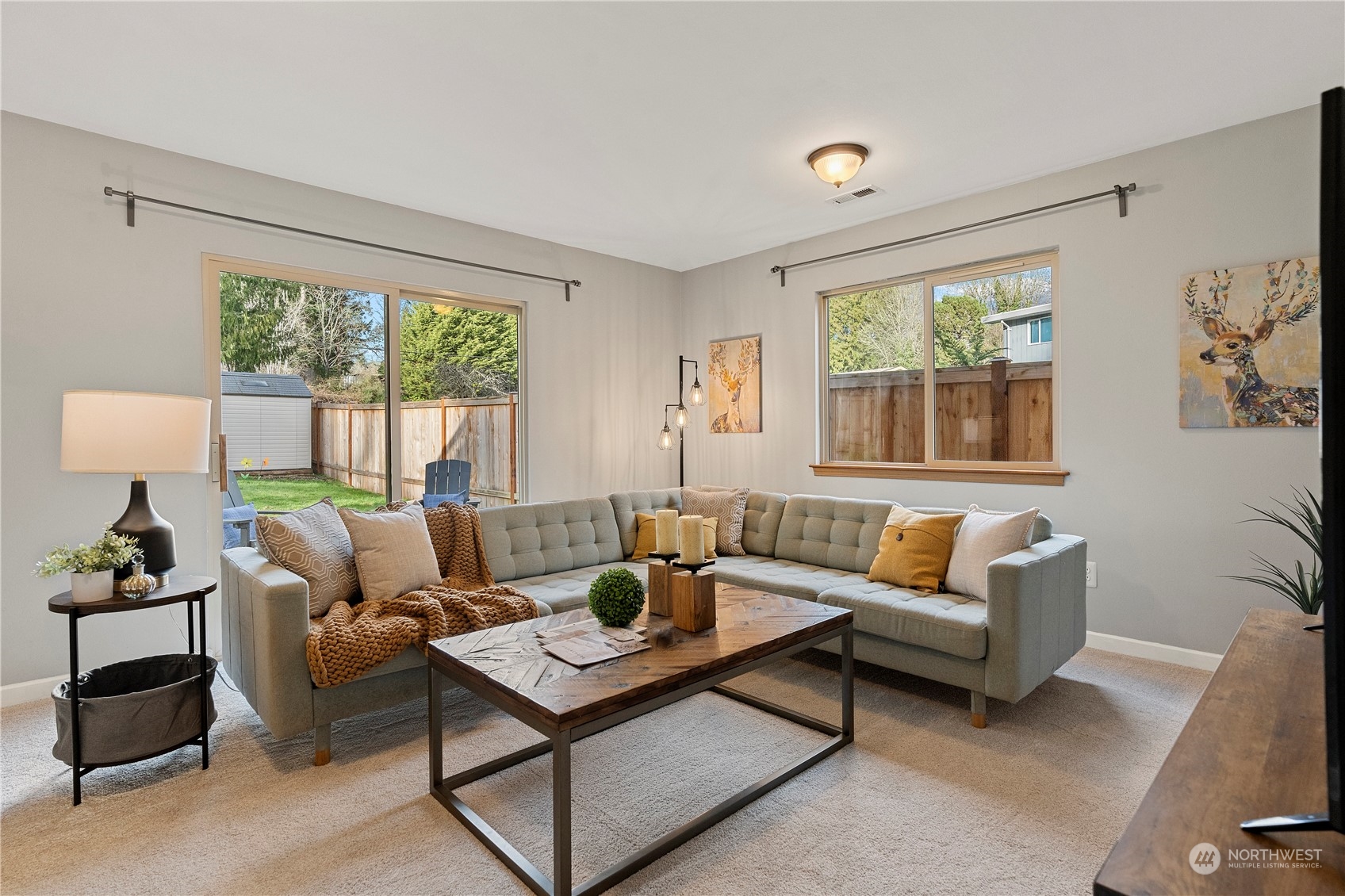 23613 23rd Avenue West Bothell, WA 98021 - Photo 24 of 36 a living room with furniture and a large window