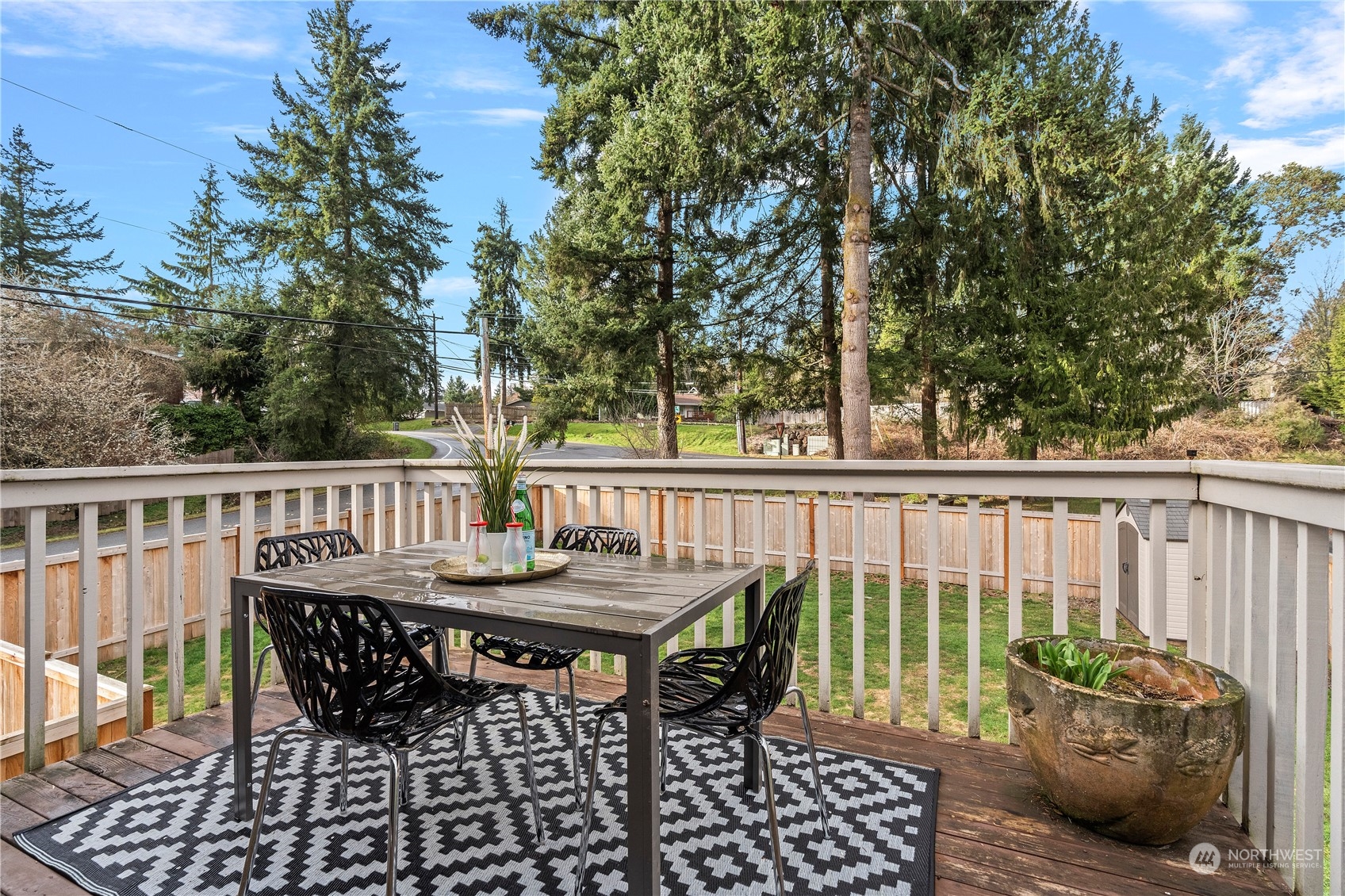 23613 23rd Avenue West Bothell, WA 98021 - Photo 30 of 36 a view of balcony with furniture and trees