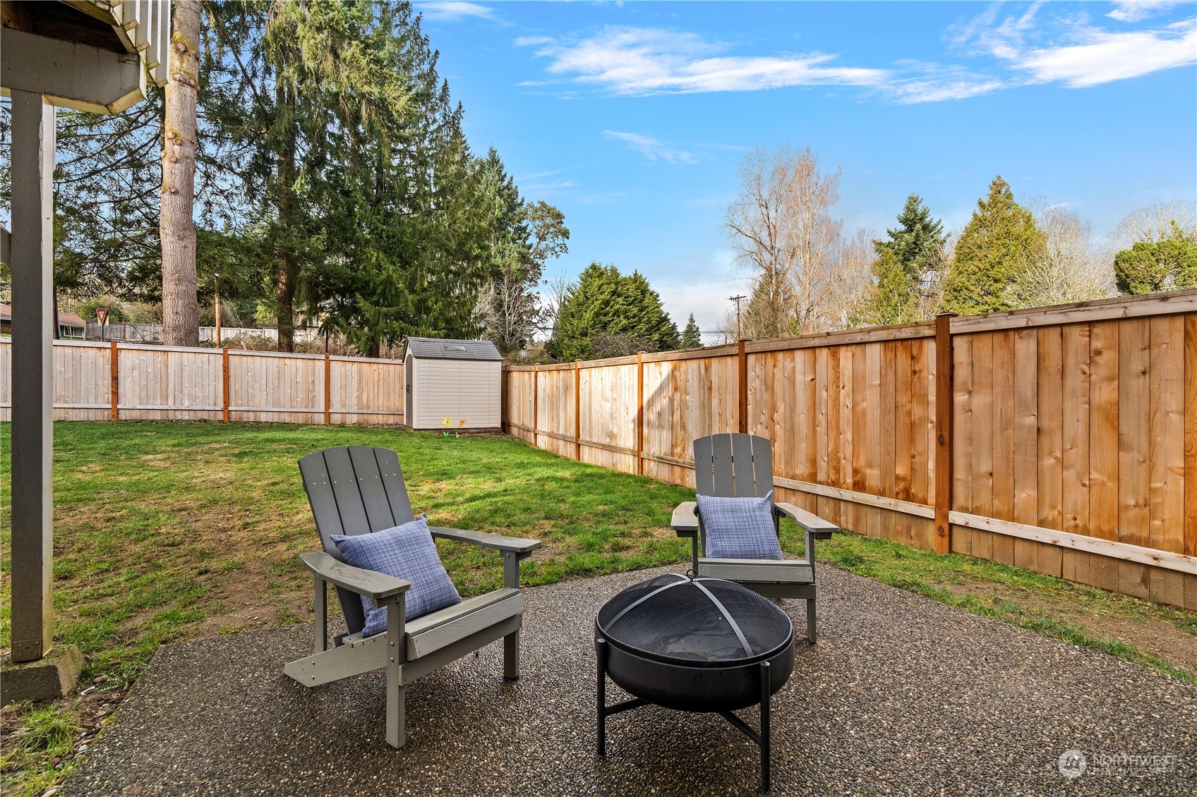23613 23rd Avenue West Bothell, WA 98021 - Photo 31 of 36 a backyard of a house with table and chairs