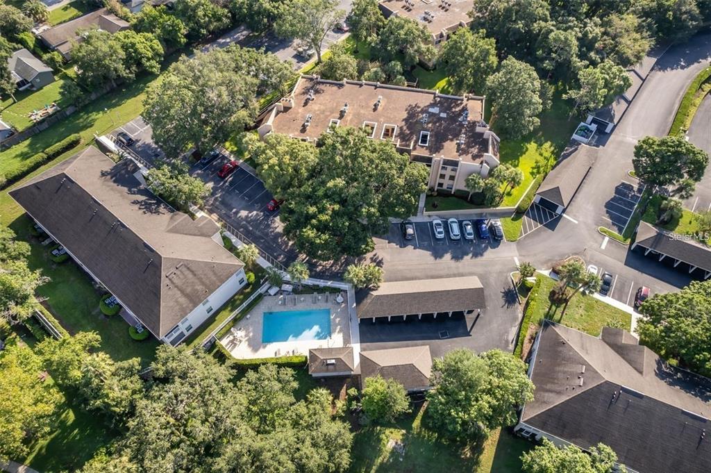 610 Cranes Way, Unit 207 Altamonte Springs, FL 32701 - Photo 22 of 27 an aerial view of a house with a garden
