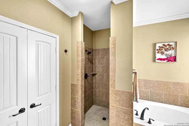 a view of a porch with garden