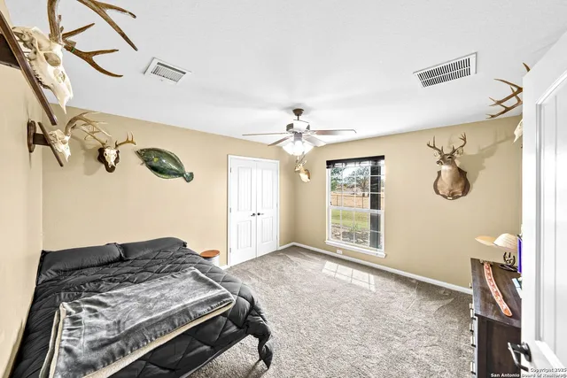 a view of a swimming pool with a lounge chairs