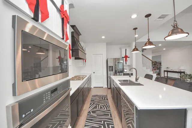 a very nice looking room with a large window