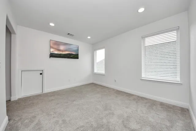 a view of an empty room with window