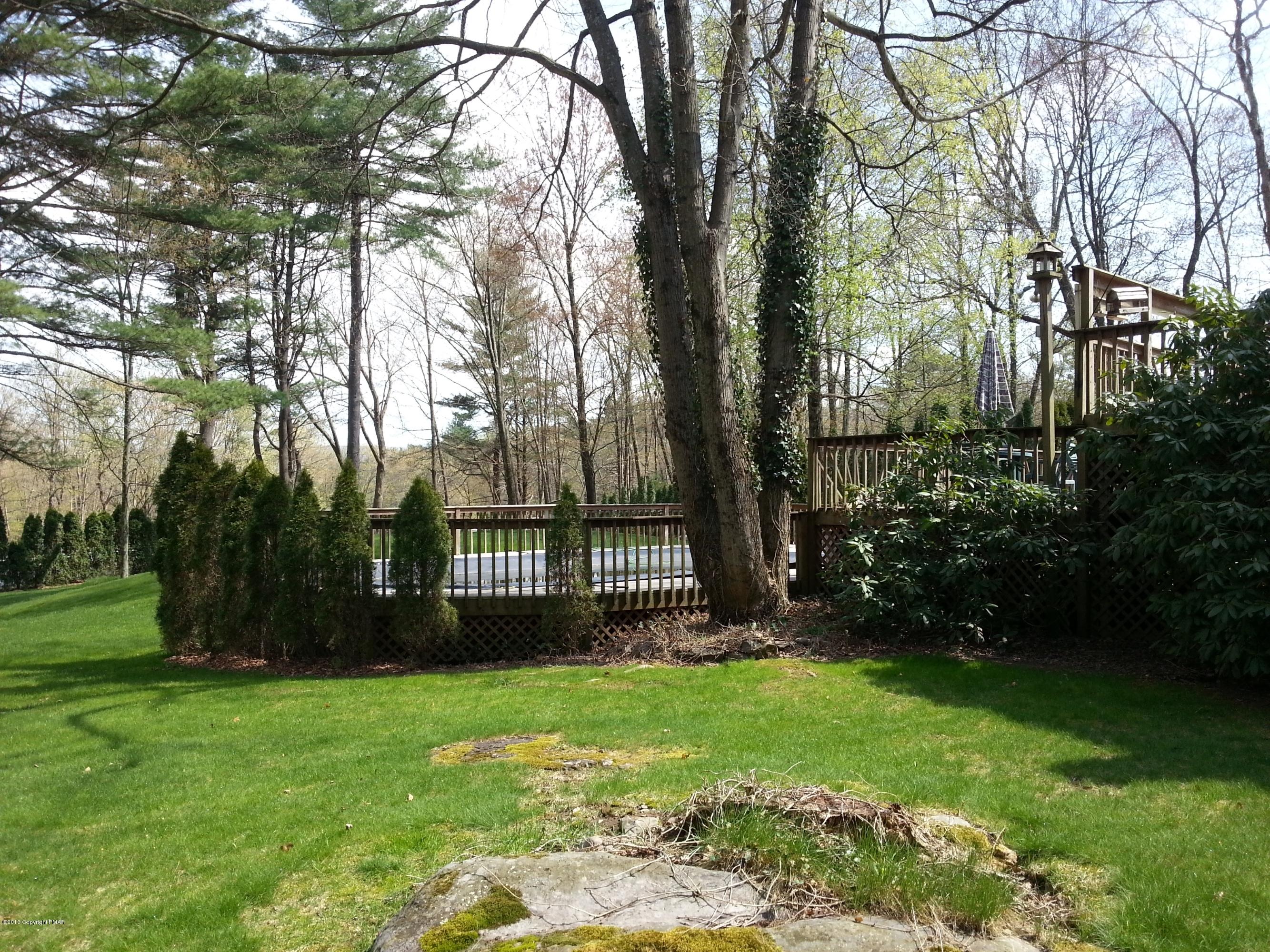 2187 Shafer Road Stroudsburg, PA 18360 - Photo 22 of 29 a view of a backyard with a garden
