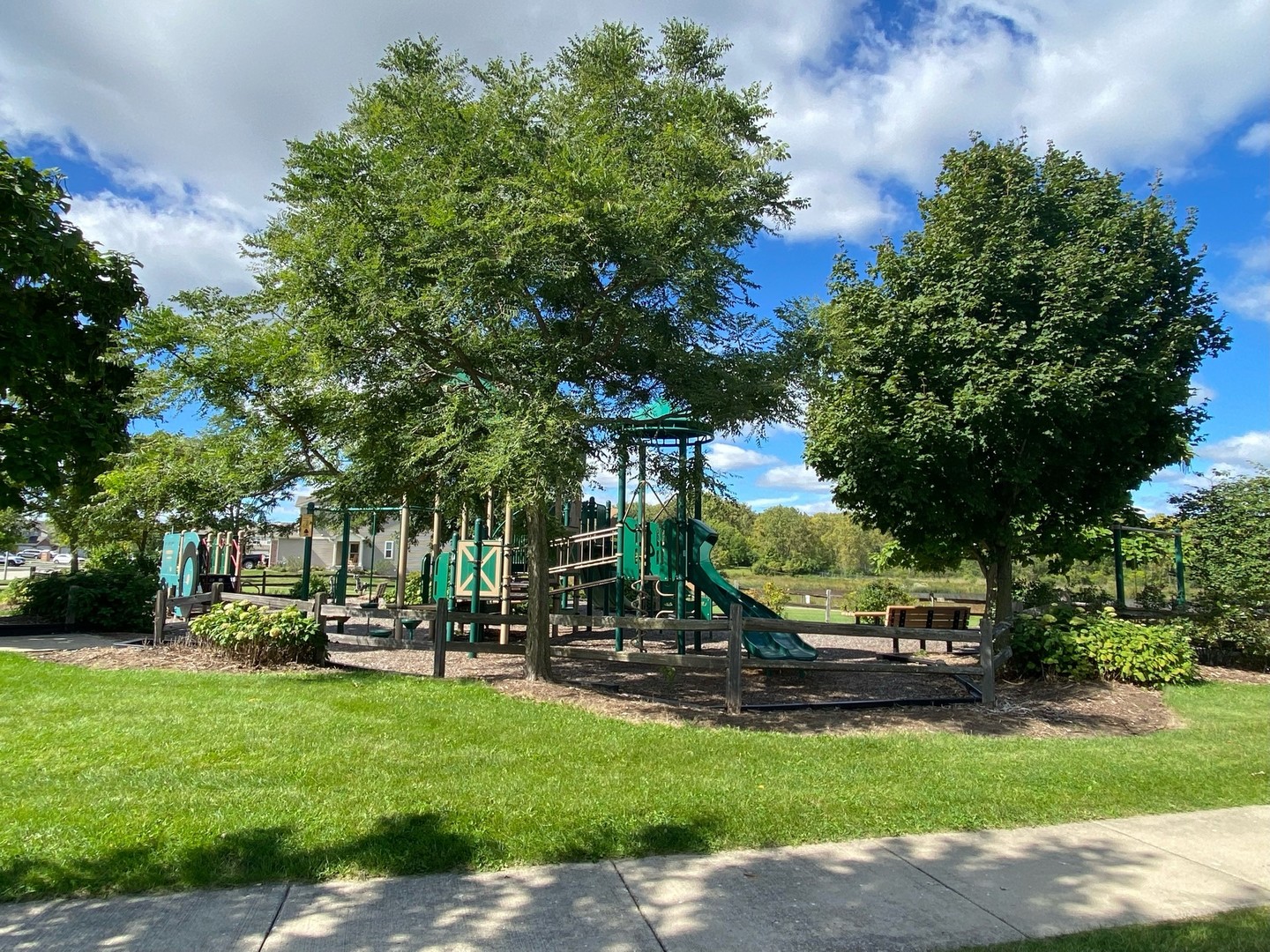 1205 Prairie View Parkway Cary, IL 60013 - Photo 13 of 14 a view of a park with large trees